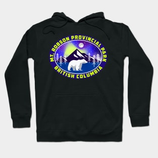 Mount Robson Provincial Park British Columbia Canada Bear Hoodie